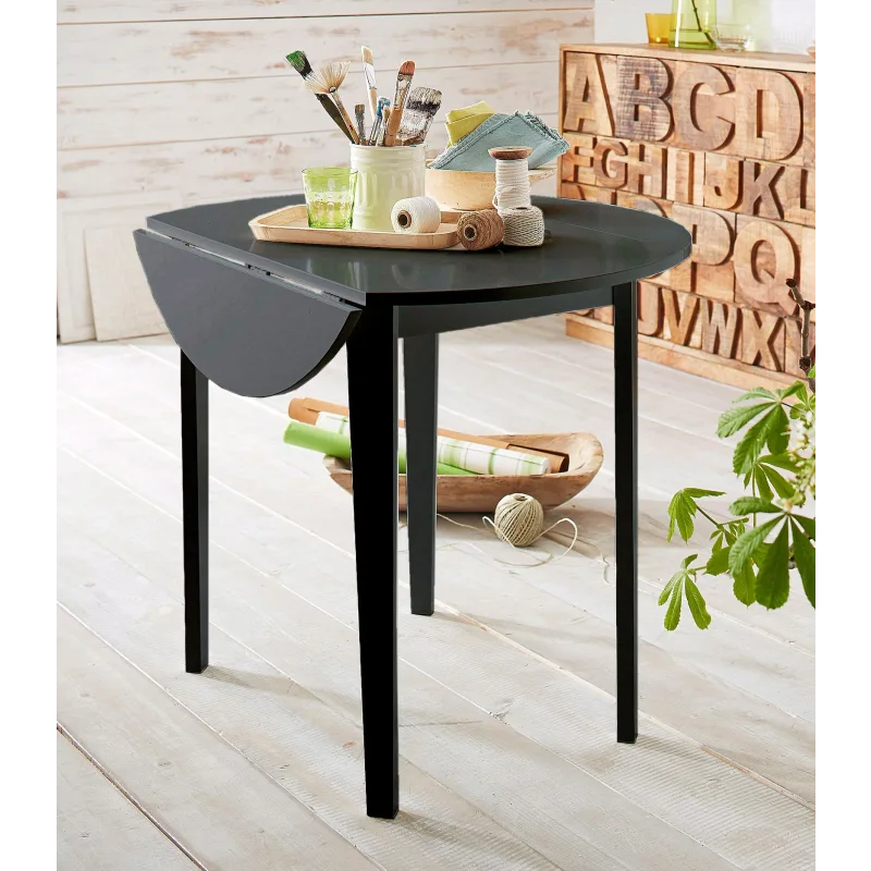 OTTO home Esstisch mit abklappbaren Seitenteilen, Höhe 77 cm