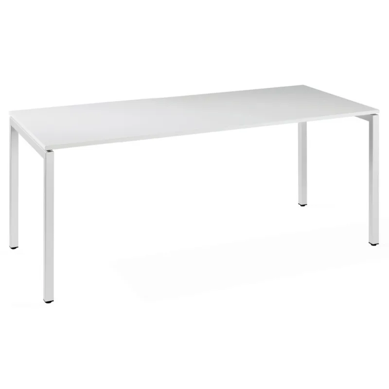 HEMMDAL Biurko biurowe Simplify, stelaż czteronożny, 1600 x 800 mm, białe