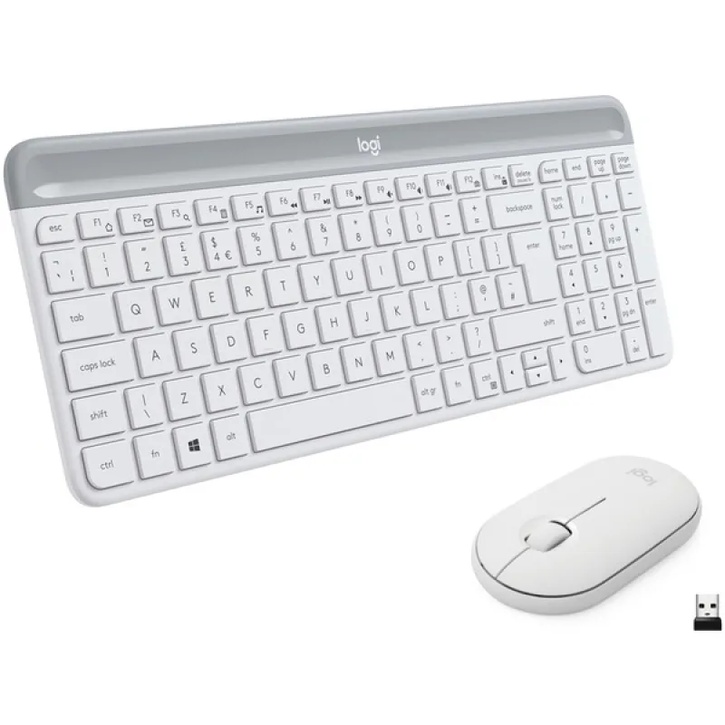 Logitech MK470 Slim Combo, Desktop-Set