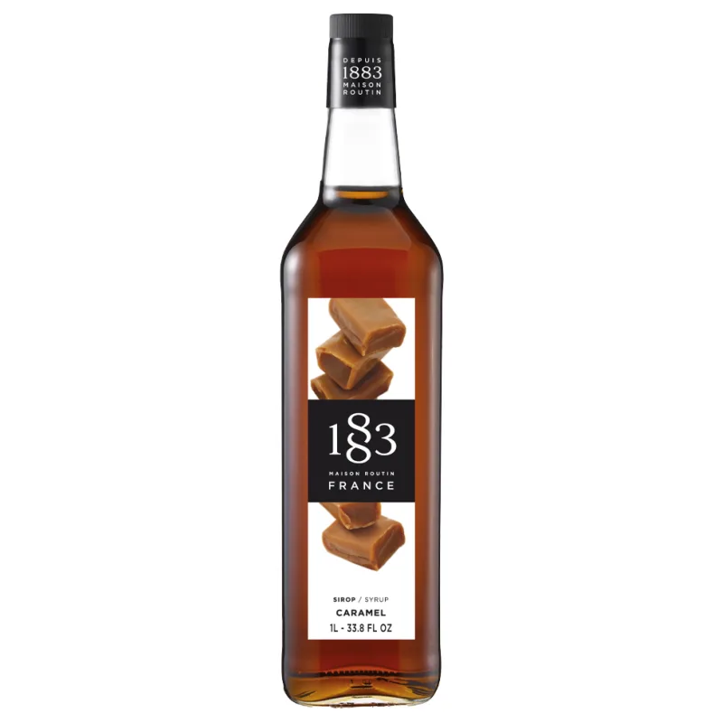 Maison Routin 1883 1883 caramel syrup, 1 l