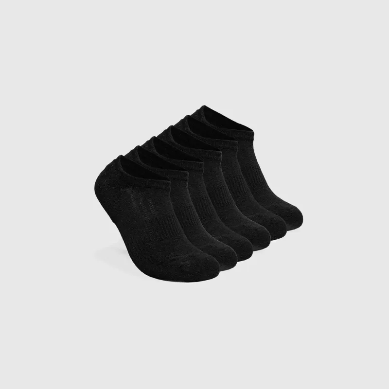 True Classic Black Ankle Socks 3-Pack