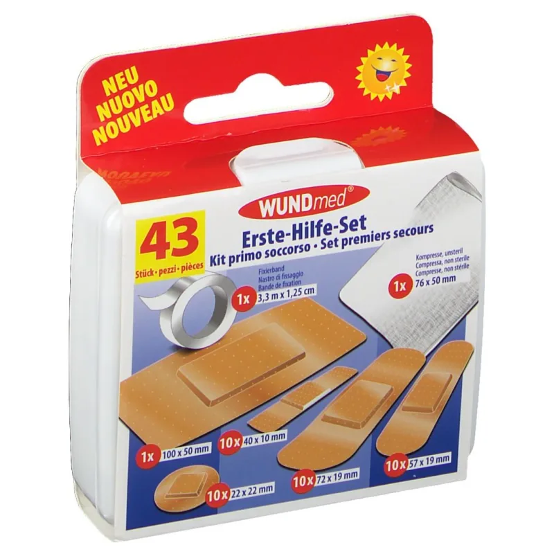 WUNDmed WUNDmed® Erste-Hilfe-Set 43 Teile