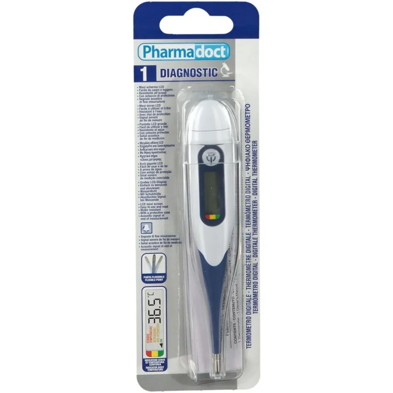 Axisis Fieberthermometer Digital mit flexibler Spitze 1 St