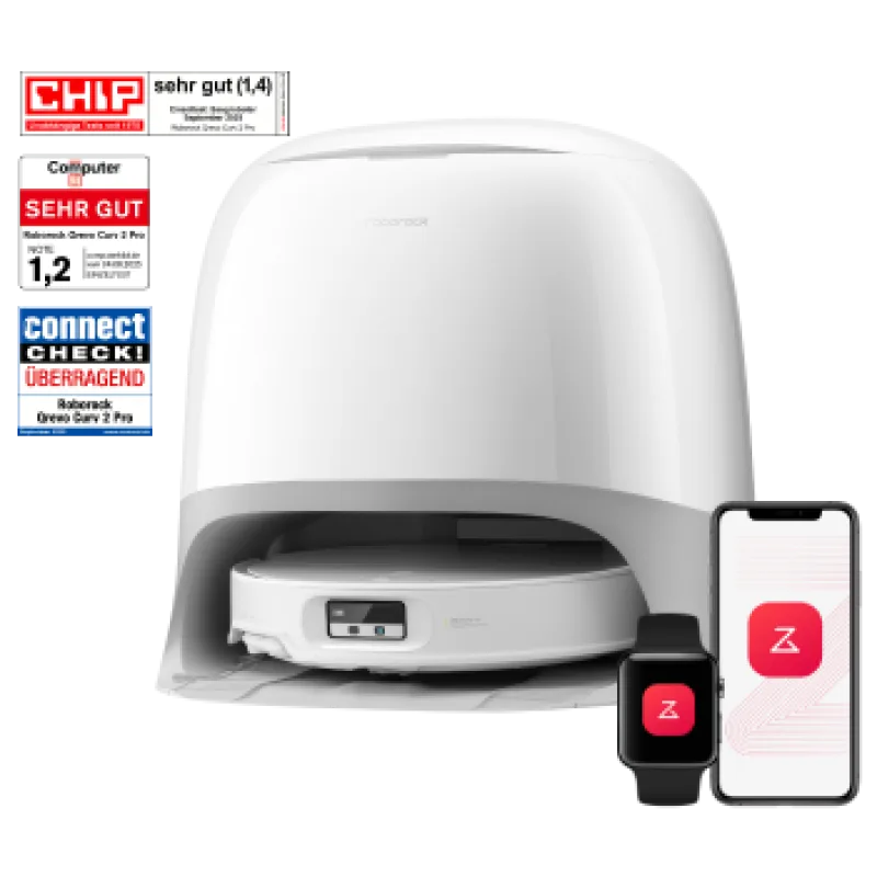 Roborock Qrevo Curv 2 Pro robot vacuum and mop