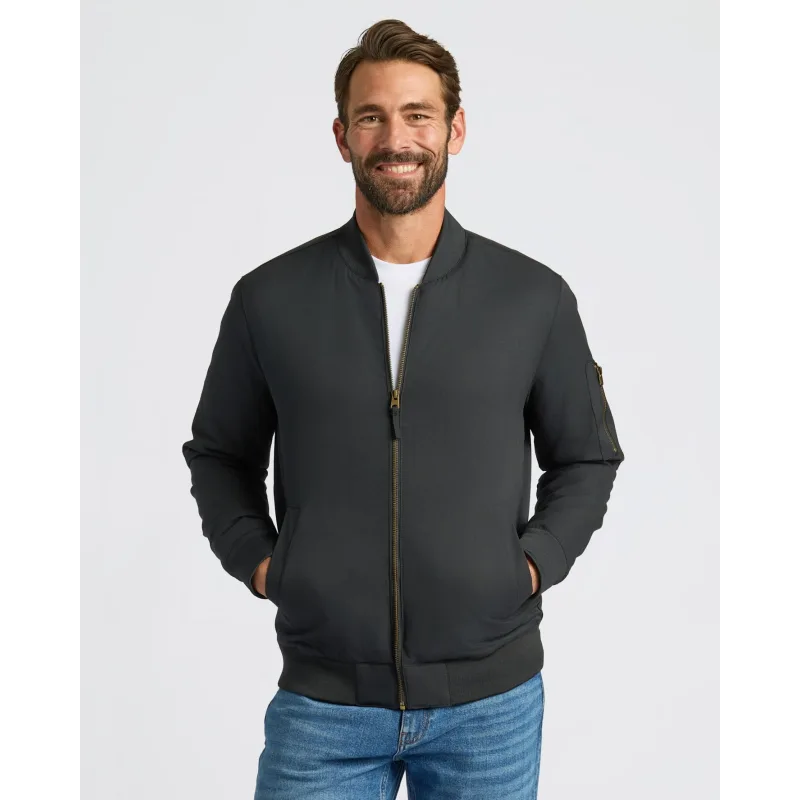 True Classic Bomber Jacket, black