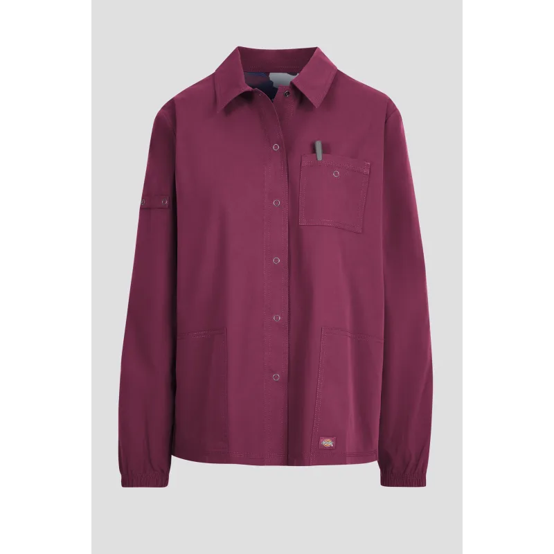 Dickies Dickies Forge Women's 3-Pocket Snap Front Scrub Jacket