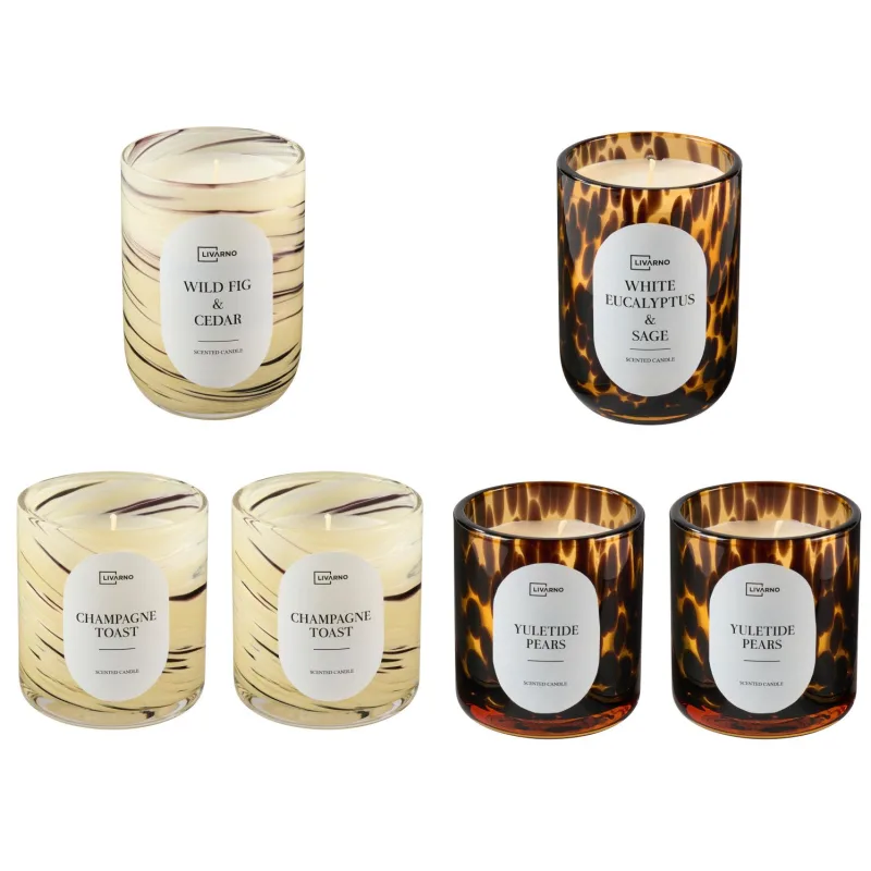 LIVARNO Scented candle in a glass