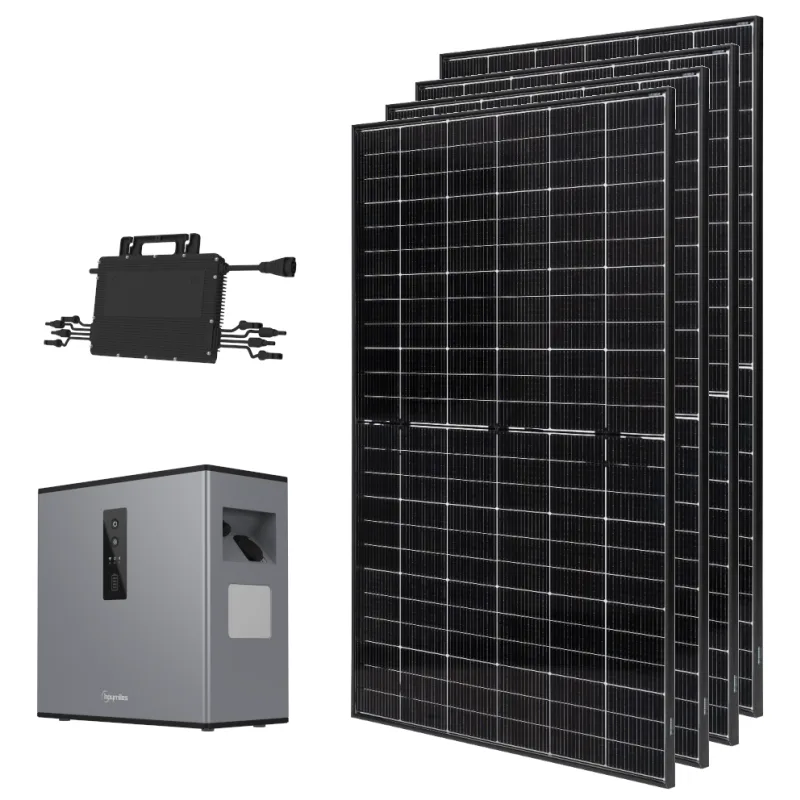 ThermoFlux Balkonkraftwerk 1800W | inklusive Batteriespeicher | Starter Set