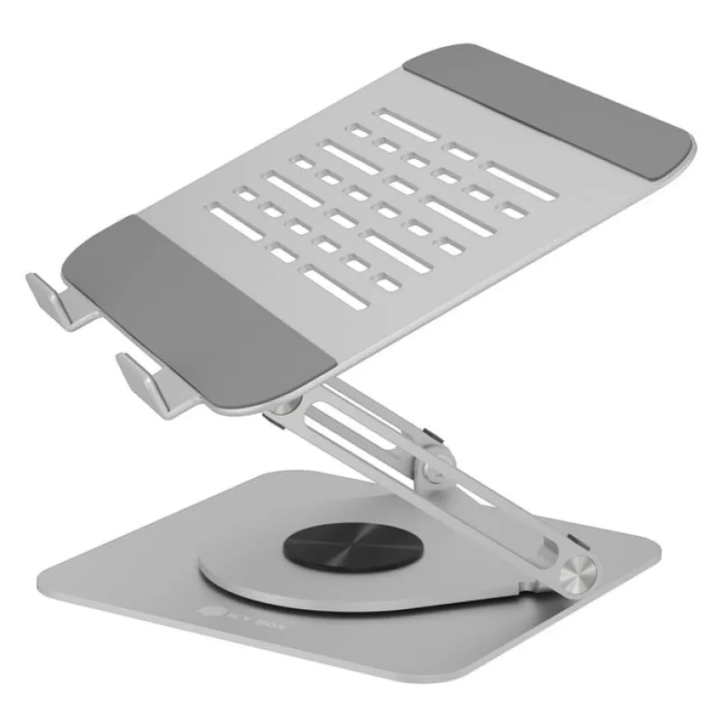 ICY BOX Podstawka pod laptopa IB-NH300-R, regulowana i obrotowa