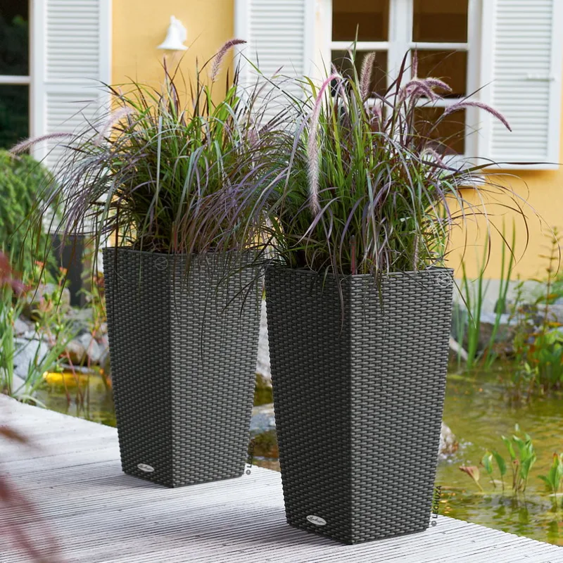 Lechuza Cubico Cottage 30, granit, All-in-One-Set